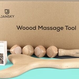 Jansky Wood Massage Tool Set Brand New